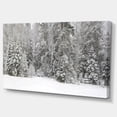 thumbnail image 2 of Panorama de Forêt d'Hiver Brumeuse - Impression sur Toile Paysage, 2 of 4