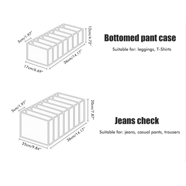 Organisateur de Vêtements pour Garde-Robe Paniers de Rangement pour Garde-Robe Organisateur de Vêtements pour Garde-Robe Paniers de Rangement pour Garde-Robe Économise de l'Espace Boîte de Rangement pour Vêtements Contenants de Rangement Portatifs pour Chambre