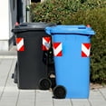 thumbnail image 2 of 1 Set Rubber Wheels Trash Can Pulley Garbage Can Wheels with Hollow Shaft, 2 of 5