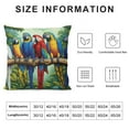 thumbnail image 5 of YANMS Throw Pillow Covers Watercolor Rectangle Abstract Pattern Home Decorative Pillowcase Super Soft Throw Pillow Case Cushion Cover (H), 5 of 5