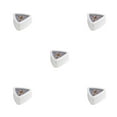 thumbnail image 3 of bedienty Towel Holder Wall Mounted Self Adhesive Bathroom Hanger Punch Free Washroom Rack Removable Robe Apron Organizer White 5Set, 3 of 6