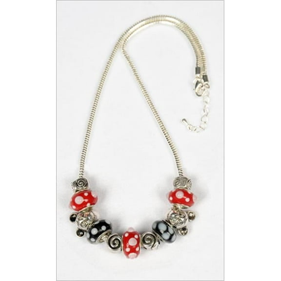 Mickey Mouse Beaded Necklace