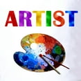 thumbnail image 3 of CafePress - Artist Golf Shirt - Golf Shirt, Pique Knit Golf Polo, 3 of 4