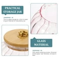 thumbnail image 3 of Glass Storage Jar Bottle with Lid Candy Lids Decorative Coffee Cans Kitchen Containers for Pantry Canisters Airtight, 3 of 6