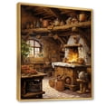 thumbnail image 2 of Designart "Rustic Kitchen Scenes I" Food & Beverage Floater Framed Wall Decor, 2 of 7