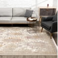 thumbnail image 2 of Rug Branch Transitional South-Western Boho Brown Beige Indoor Area Rug - 5x7, 2 of 8