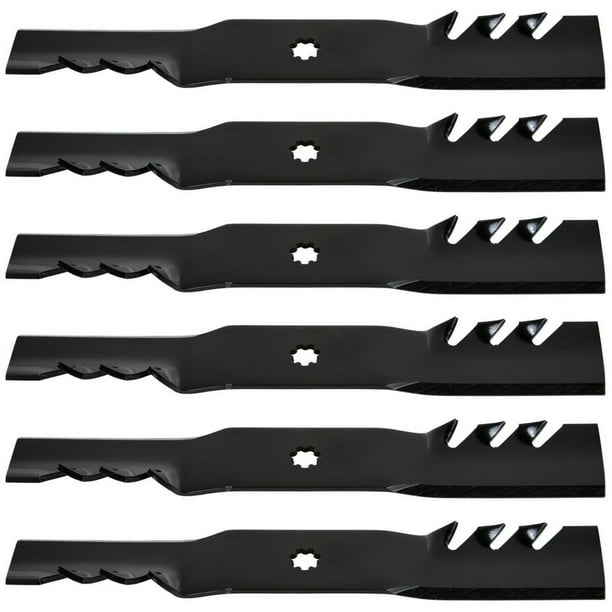 6PK Oregon 592617 G5 Gator Blade for 54" John Deere GY20684, GY20686