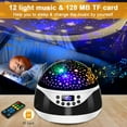thumbnail image 2 of Hongchun Night Projector, Night Lamp in Children's Room, Baby Night Lamp with Timed Music, 8 Colors Variable Star Night Lamp Projector, 360 Degree Rotating Baby Night Lamp with Remote Control, 2 of 3