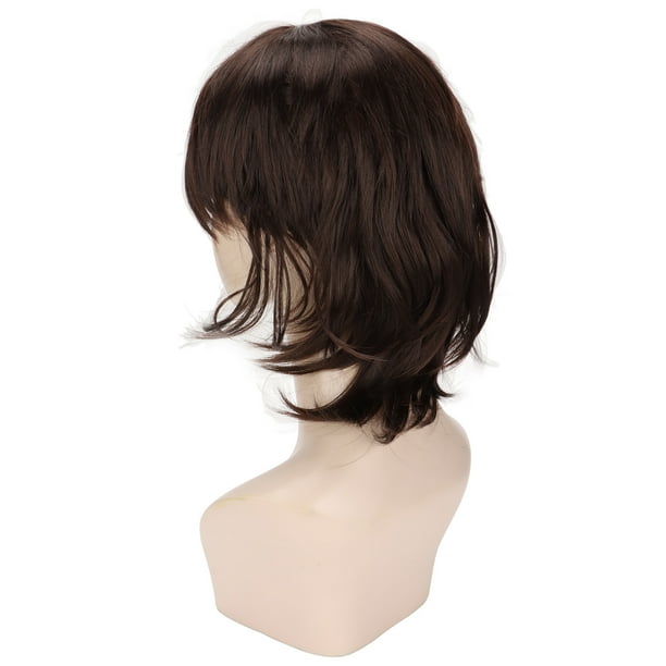 Brown wig clearance male