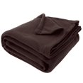 thumbnail image 2 of Solid Color 90"L x 60"W Fleece Throw Blanket for Fall, Winter, Spring, Summer, Men, Women, Children, Homeless, Charity Donation Drives in Brown, 2 of 7