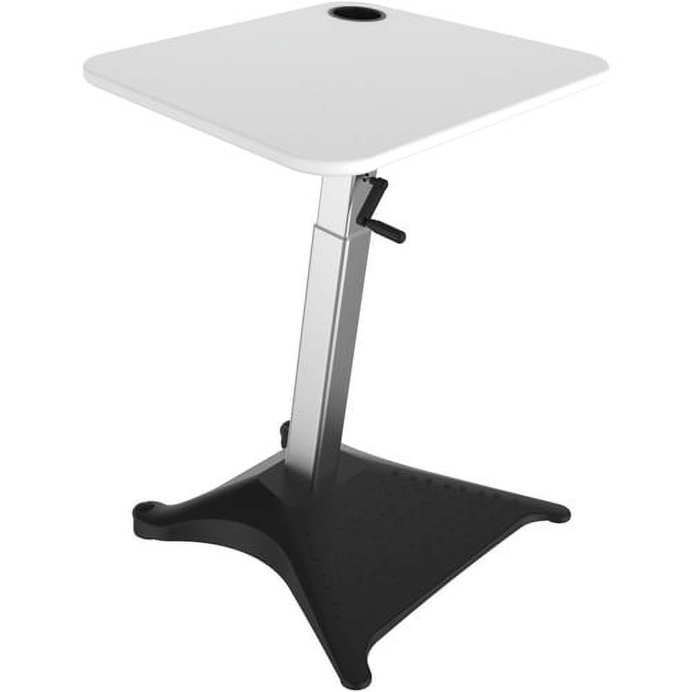 Safco® Focal™ Brio™ Adjustable-Height Standing Desk, White