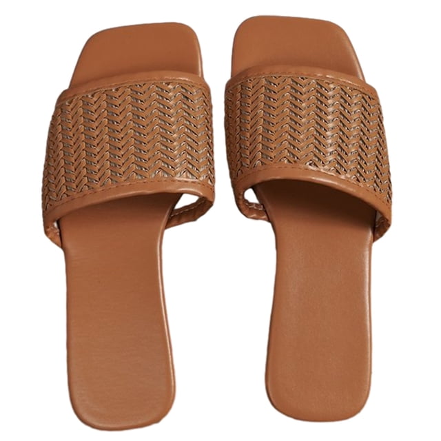 Hyknon Sandals for Women Large Size With Flat Flip-flops Light Wear Sandals Arch Support Comfortable Sandals
