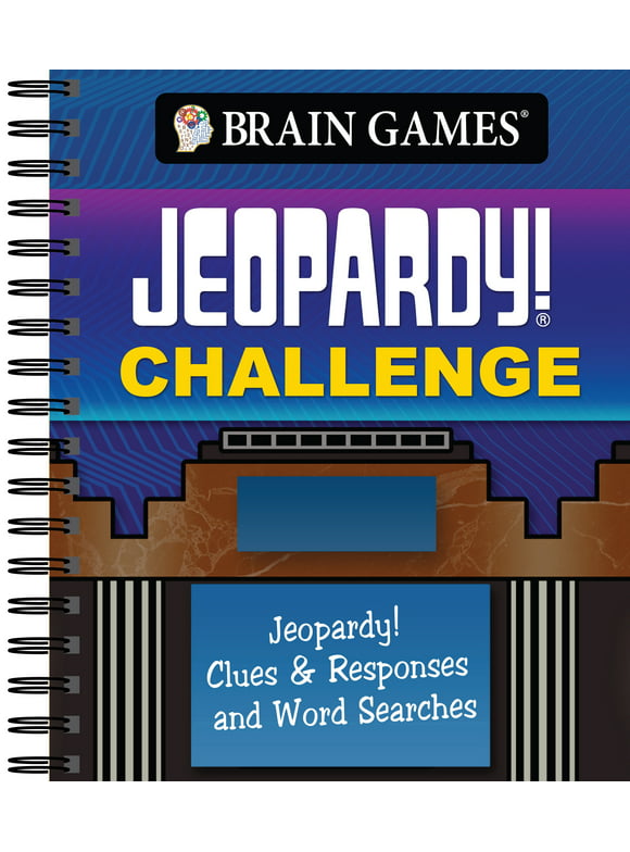 Brain Games: Brain Games - Jeopardy! Challenge: Jeopardy! Clues & Responses and Word Searches (Other)