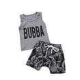 Bnwani Womens Tank Tops Boys Toddler Floral Print Shortsleeved Baby Boy Vest Shorts Size 70