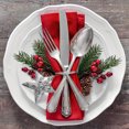 thumbnail image 2 of 18 Packs Faux Christmas Nails-Various red berry spike stems, real pine needles pine cones and holly leaves for creating amazing festive decorations and wreaths, 2 of 8