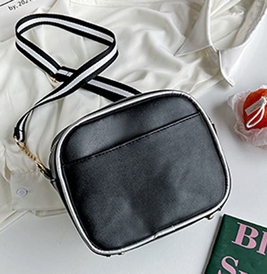 YOUI-GIFTS Camera Shoulder Bag Snapshot PU Leather Crossbody Bag Vintage  Novelty Cute Handbag Purse 