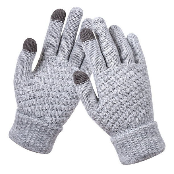 Non wool gloves deals