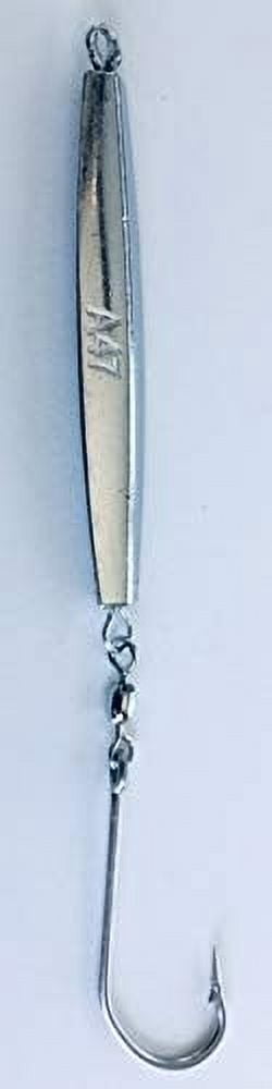 Diamond Jig Man -6- A-47 Ava Type Diamond Jigs 4 oz. With 8/0 Stainless Steel Hooks