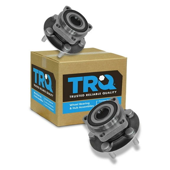 TRQ Front Wheel Hubs & Bearings Pair for 05-14 Legacy WRX Impreza Forester BHA53539 Fits select: 2009-2014 SUBARU FORESTER, 2008-2014 SUBARU OUTBACK