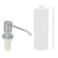 thumbnail image 4 of Botella de jabón para platos, dispensador de jabón, dispensador de bomba de acero inoxidable, accesorio para el hogar, artesanía superior, 4 of 12