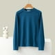 thumbnail image 1 of HongQid Women Long Sleeve Thermal Shirt Fleece Lined Undershirt Soft Base Layer Tops for Women Cold Weather, 1 of 4