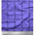 thumbnail image 1 of Soimoi Purple Rayon Fabric Tendril & Abstract Fabric Prints By Yard 56 Inch Wide, 1 of 5