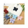 thumbnail image 5 of INSPIRAR CHIC Corbatas de moño preatadas ajustables de color sólido brillante para mujeres en verde menta, talla única, 5 of 5