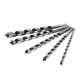 thumbnail image 3 of Hex Shank 5Pcs Carpenter's 230mm Drill Bit Woodwork Hole Saw Spiral Wood Drilling for Furniture Cut, 3 of 5