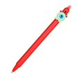 thumbnail image 2 of Stylos Effaçables Rouges à Motif de Dessin Animé – Souew 6 Couleurs Stylos Effaçables Rétractables Pointe à Clic 0,5, Faire Disparaître les Erreurs Encre Bleue pour Dessin Journal, 2 ml, 2 of 8