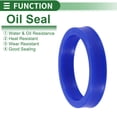 thumbnail image 3 of Anillo de Sello de Aceite Universal Labio UN Sello de Eje Rotativo 50x62x12mm Alta Presión TPU Azul 5 Pcs, 3 of 7