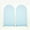 Blue, variant on Avocado/Apricot Arch Cover Spandex Fitted Backdrop With Round Top Chiara Stand for ParTty, Birthday, Baby Shower or Banquet Decoration