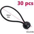 thumbnail image 2 of GFDYREE Ball Bungee Cords 4 Inch Bungee Cords with Balls Tarp Bungee Cords with Balls Small Bungee Cords with Ball End Bungee Balls Cords for Camping Shelter Projector Screen, 2 of 6