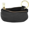thumbnail image 4 of Cowhide Leather Coin Purse Pouch w Zipper and Key Fob, 4 of 6