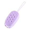 thumbnail image 3 of -Cepillo de baño con cordón, piel, depurador corporal, almohadilla de limpieza, accesorios de baño, limpiador de cepillo de suave para baño, duc Violeta Baoblaze cepillo de baño, 3 of 8