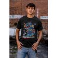 thumbnail image 4 of Mega Man Characters Retro 1990s Gamer Men's Graphic T Shirt Tees Brisco Brands S, 4 of 4