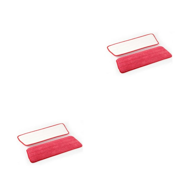 jesticaly 3 Pieces Mops Cloth Removable Wet Dry Cleaning Pad Absorbent Accessories 1 2Set