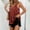 Wine#03, variant on Summer Tank Top for Women Plus Size Scoop Neck Spaghetti Double Strap Pleated Shaping Camisole Casual Solid Crewneck Racerback Loose Comfy Sleeveless Shirts