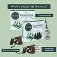 thumbnail image 3 of Eucalyptus Incense Cones - Total 20 Cone Incense - Dual Pack of 10 Insence Cones - Incense Cones Scented - Cone Incense Scents - Insense Cones - Incent Cone, 3 of 9