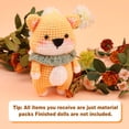 thumbnail image 4 of Jupean Beginners Crochet Kit, Cute Small Animals Kit for Beginers and Experts, Crochet Starter Kit for Beginner DIY Craft Art (corgi ), 4 of 7