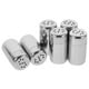 thumbnail image 3 of 6 piezas de acero inoxidable sal azúcar especias pimentero mini latas de condimento botella contenedor de polvo dispensador de condimentos caja de tarros para viajes camping, 3 of 6