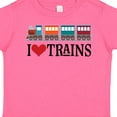 thumbnail image 4 of Inktastic I Love Trains Boys or Girls Toddler T-Shirt, 4 of 5