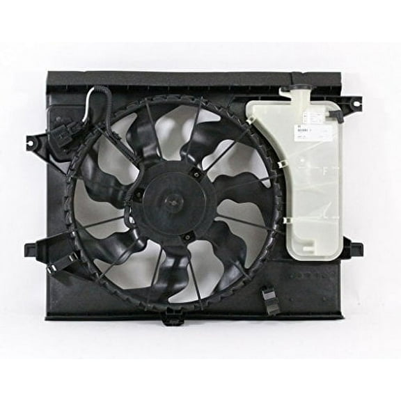 Dual Radiator and Condenser Fan Assembly - Cooling Direct Fit/For KI3115134 12-19 Kia Soul