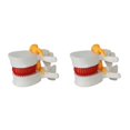 thumbnail image 2 of Youkk Easy-to And Effective Teaching Tool Wide Application Lumbar Vertebrae white 2Set, 2 of 6