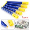 thumbnail image 4 of 5pcs/bag Watermark Money Checker Pen Cash Handling Counterfeit Note Pens Banknote Tester Pen, 4 of 5