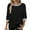 A_Black, variant on Womens Crew Neck Sweater Stripe Knit Shirts Contrast Trim Detail Pullover Tops Casual Long Sleeve Shirt Soft Tunic Sweatshirts Fashion Clothes