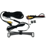 Universal License Plate Reverse Backup Parking Rear View Camera w/ Parking lines