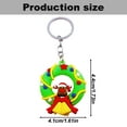 thumbnail image 3 of Christmas Keychain Purse Bag CarKey Backpack Charm Pendant Keychain Christmas Accessories Gift for Girl Woman Lady/ Christmas Gift Christmas Gift Keychain Pendant E, 3 of 7