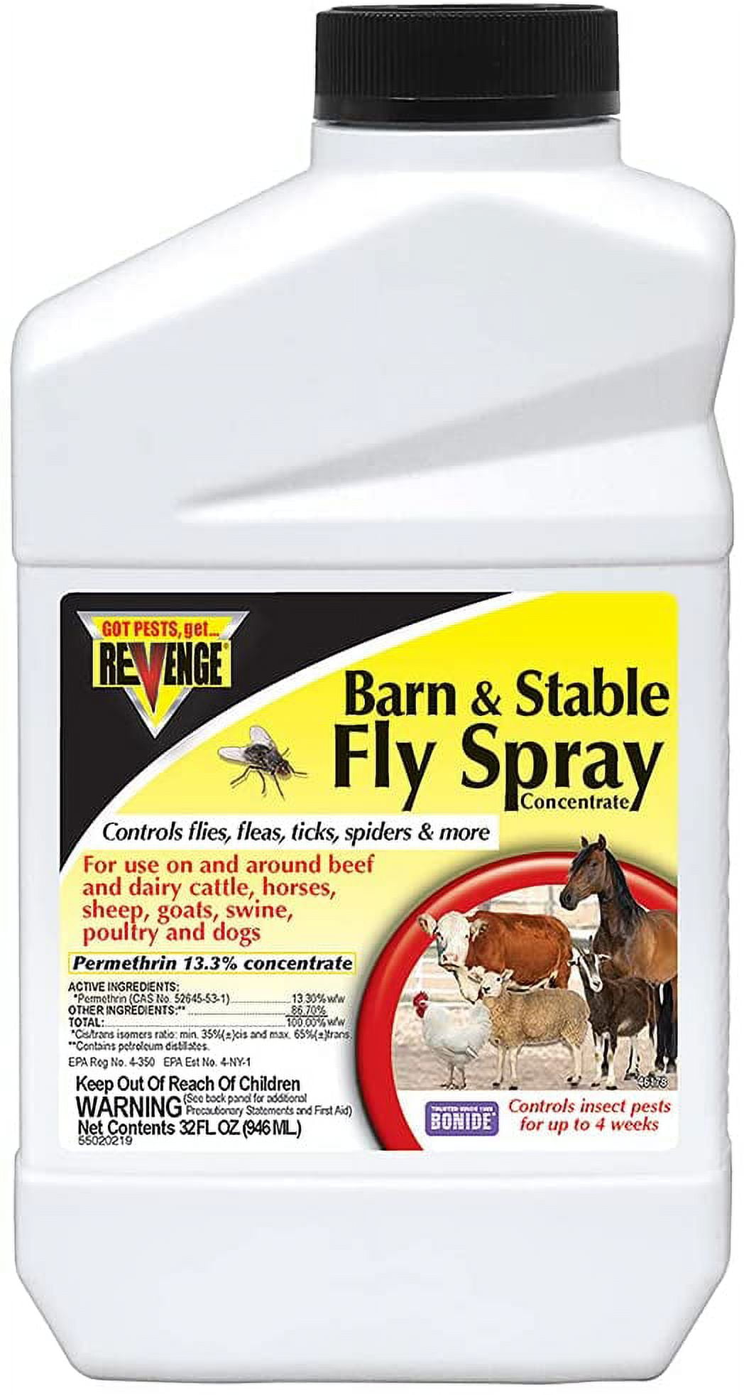 Revenge Barn & Stable Fly Spray Concentrate