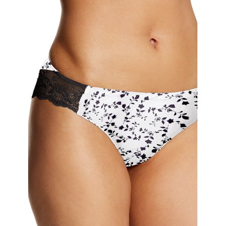 

Maidenform Womens Comfort Devotion Lace Tanga Style-40159