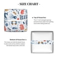thumbnail image 3 of Rocae Watercolor Nautical for High-grade Leather Tissue Box, Exquisite Fashionable Design, Office Tissue Box, Waterproof Family Tissue Box, 3 of 8